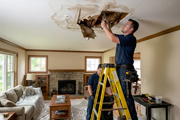 Water Damage Ceiling Repair Mercer Island