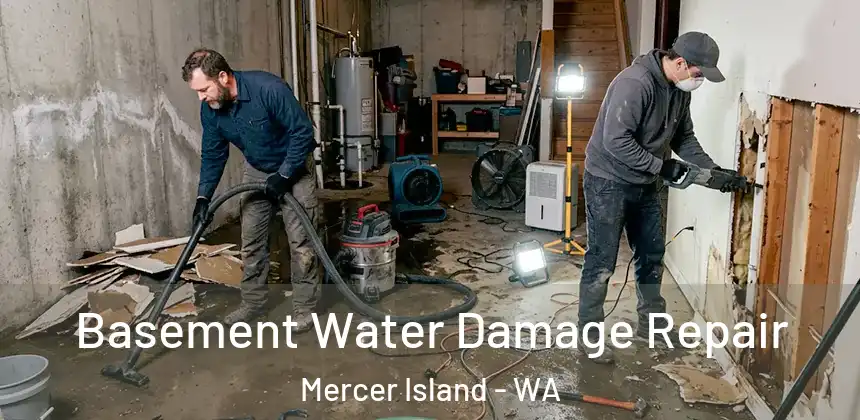  Basement Water Damage Repair Mercer Island - WA