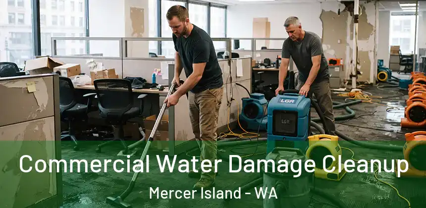  Commercial Water Damage Cleanup Mercer Island - WA