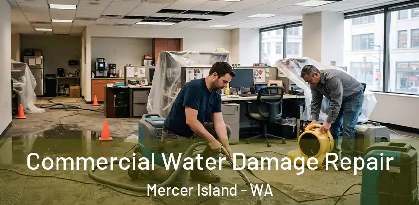 Commercial Water Damage Repair Mercer Island - WA