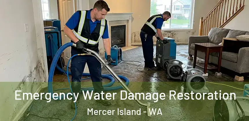  Emergency Water Damage Restoration Mercer Island - WA