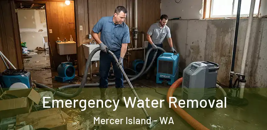 Emergency Water Removal Mercer Island - WA