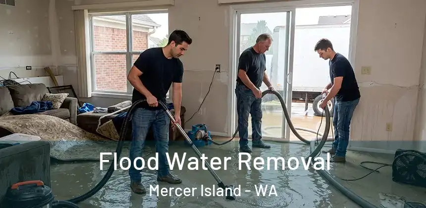  Flood Water Removal Mercer Island - WA