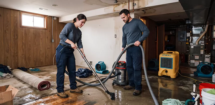 Frozen Pipe Burst Cleanup in Mercer Island