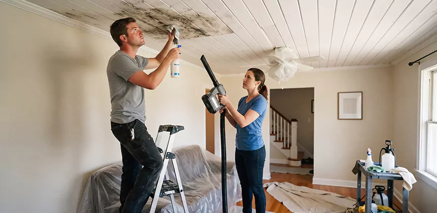 Ceiling Mold Treatment in Mercer Island