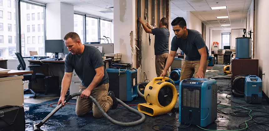 Emergency Commercial Water Damage Repair in Mercer Island