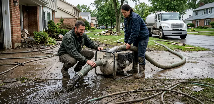 Sewage and Flood Water Removal in Mercer Island