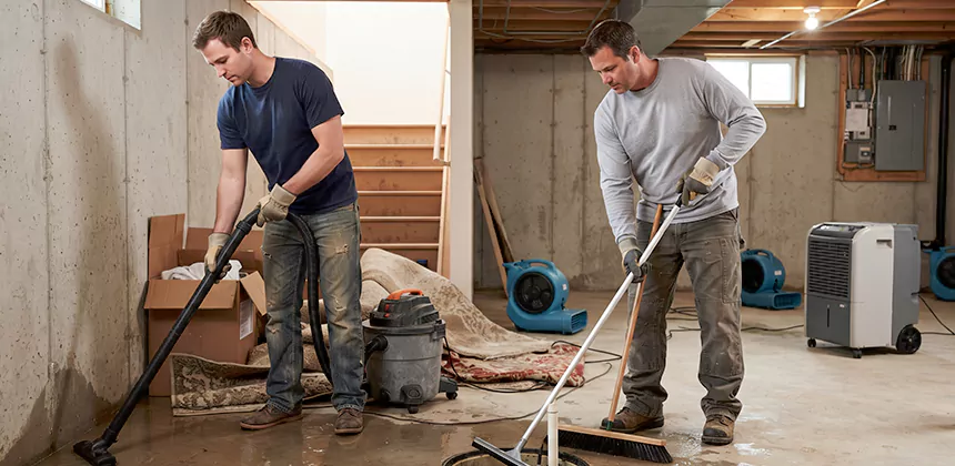Basement Flood Water Removal in Mercer Island