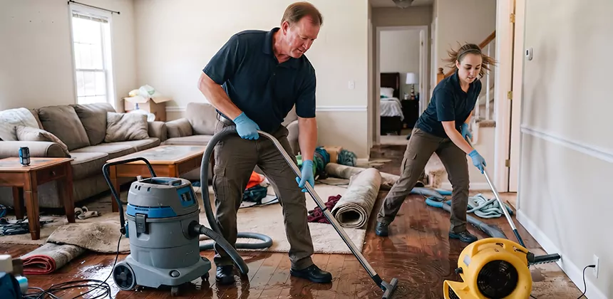 Hidden Leak Clean Up in Mercer Island