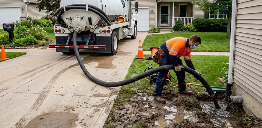 Sewage Water Removal in Mercer Island