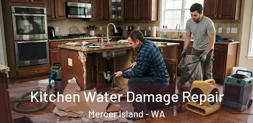 Kitchen Water Damage Repair Mercer Island - WA