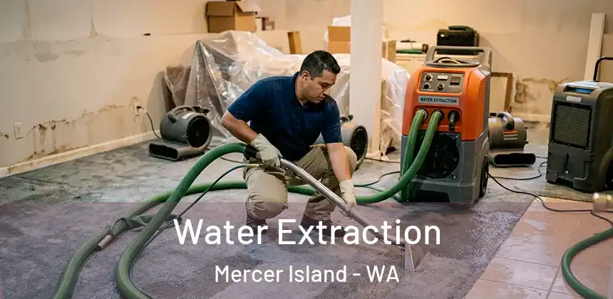  Water Extraction Mercer Island - WA